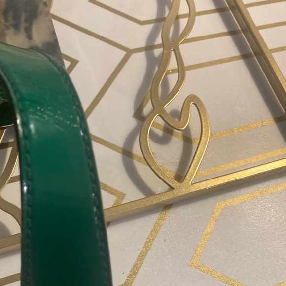 NWOT Guess HOBO Calista Satchel Brown and Green Designer Women's Bag - Picture 14 of 16